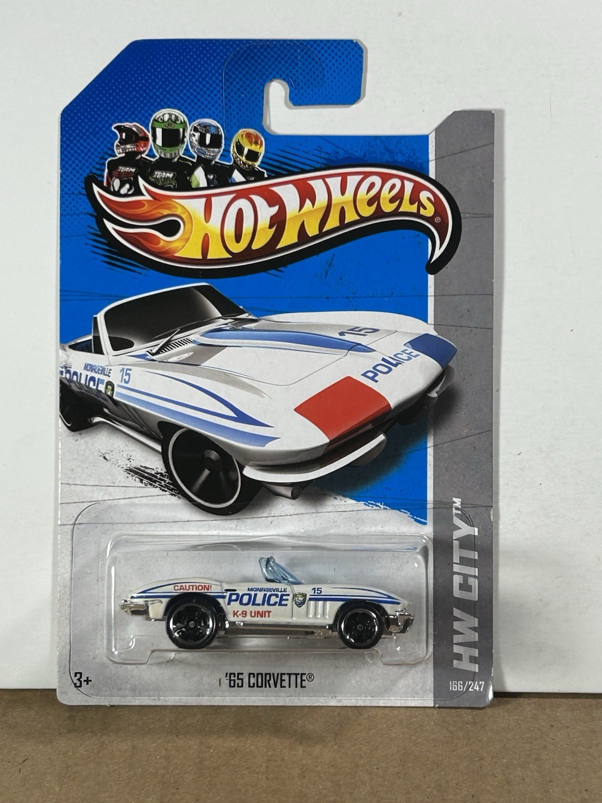 Hot Wheels 2012 HW City ‘65 Corvette Main Street ‘12 166/247 HTF