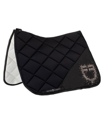 Sottosella da dressage in tessuto tecnico con logo in strass Stone Edition Eques