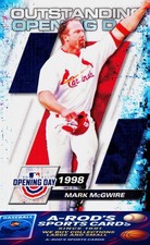 2021 Topps Opening Day * Mark McGwire * Card #OOD-8 * OUTSTANDING OPENING DAY