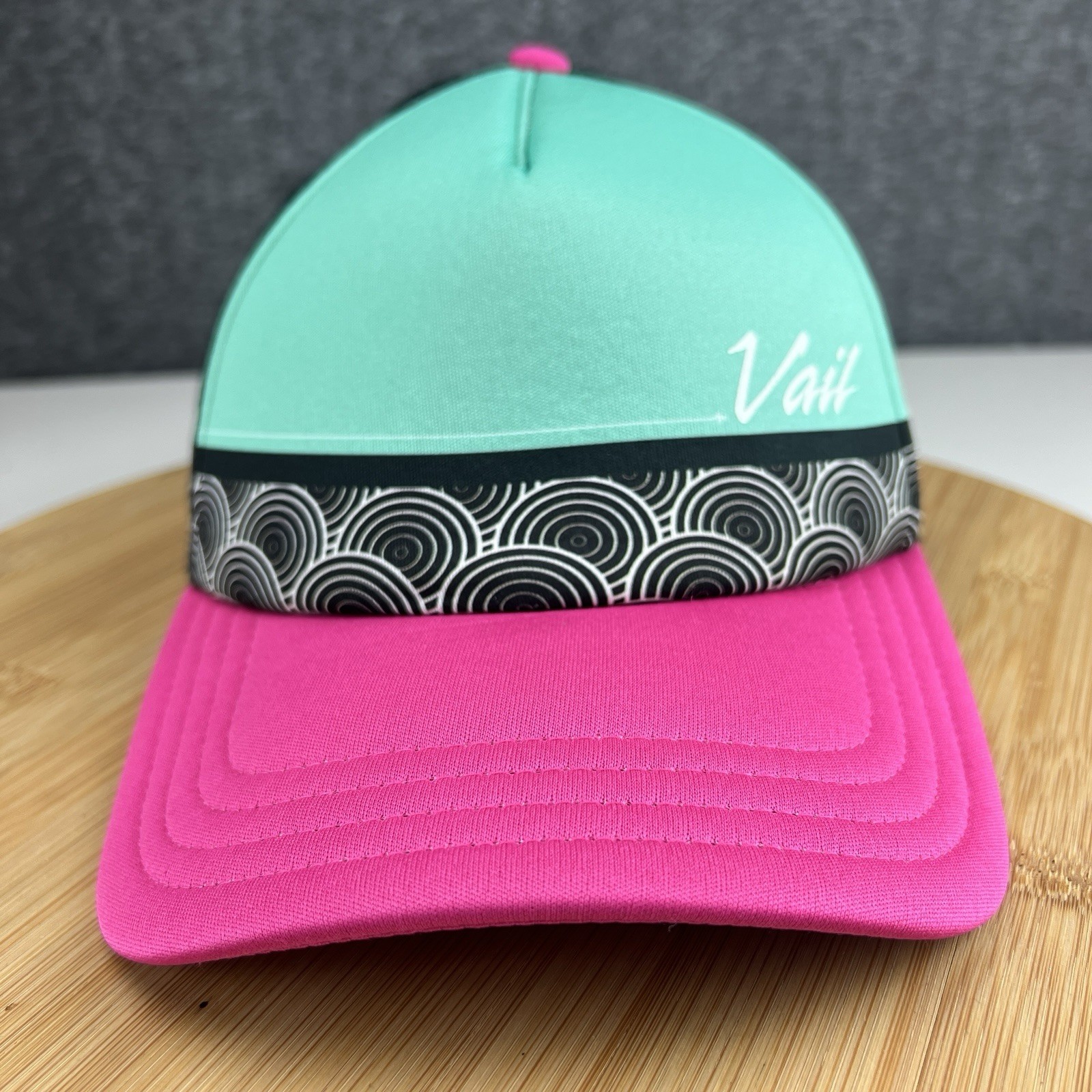 Vail Trucker Hat Cap Snapback Adjustable OSFM Adu… - image 1