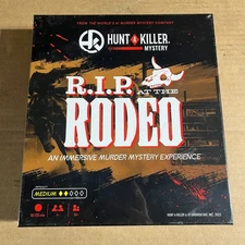 Hunt A Killer RIP At The Rodeo Board Game BRAND NEW SEALED 