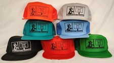 7 Vintage Mesh Snapback Rope Trucker Hats "Call 2 Days Before You Dig" NOS