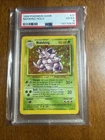1999 POKEMON BASE SET UNLIMITED #11 NIDOKING-HOLO PSA 4