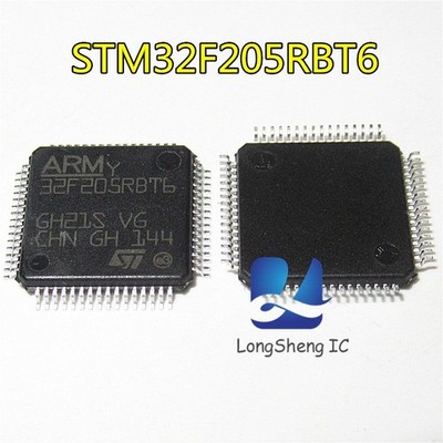1PCS STM32F205RBT6 LQFP64 ST Bit ARM 128kBMCU NEW *rr