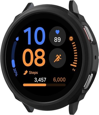Spigen Liquid Air Case for Samsung Galaxy Watch FE (2024) and 5 40mm - Matte Bla