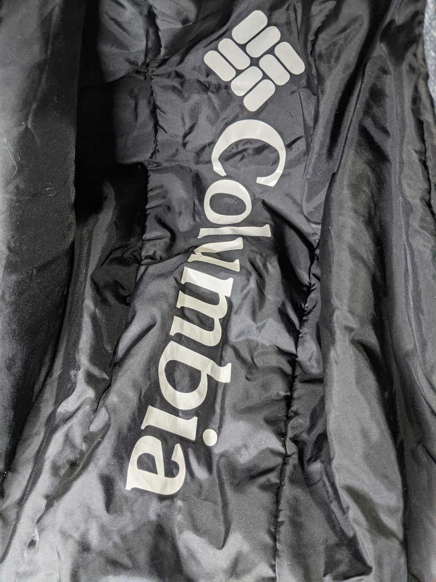 COLUMBIA SIKES FAUX DENIM JEAN SNOWBOARD SKI WINTER JACKET XL X
