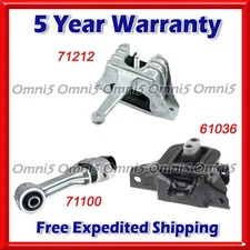 O508 Fits 2019-20 Hyundai Elantra 2.0L AUTO Korean Built Motor & Trans Mount 3pc