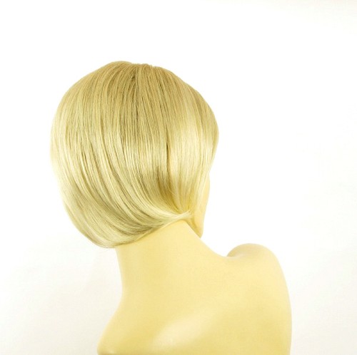 women short wig golden blond wick very light blond ALINE 24BT613 - Picture 6 of 9