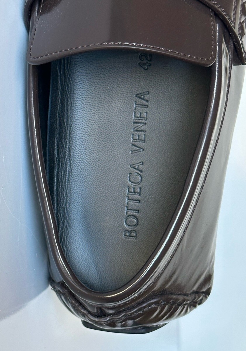 Bottega Veneta Men’s Leather Brown Moccasin Shoes 9 US (42 Eu) 741331 NIB $1050 Bottega Veneta Men main image 4