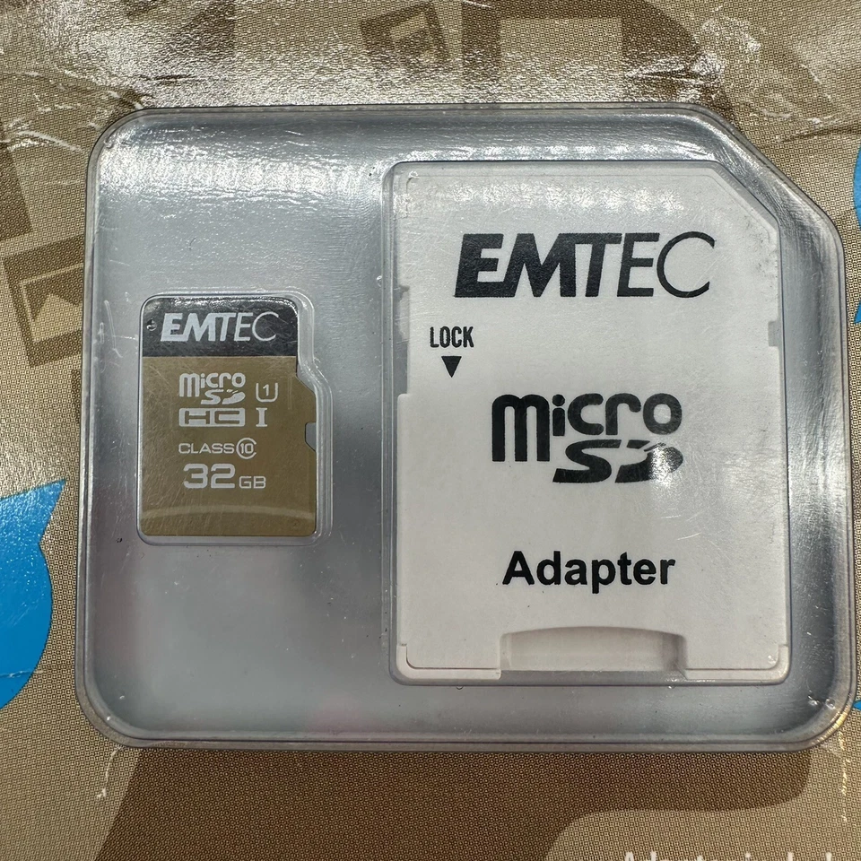 EMTEC Micro SDHC /SDXC GOLD Memory Card 32GB and up to 45 MB/s With Adapter - Image 3 of 3