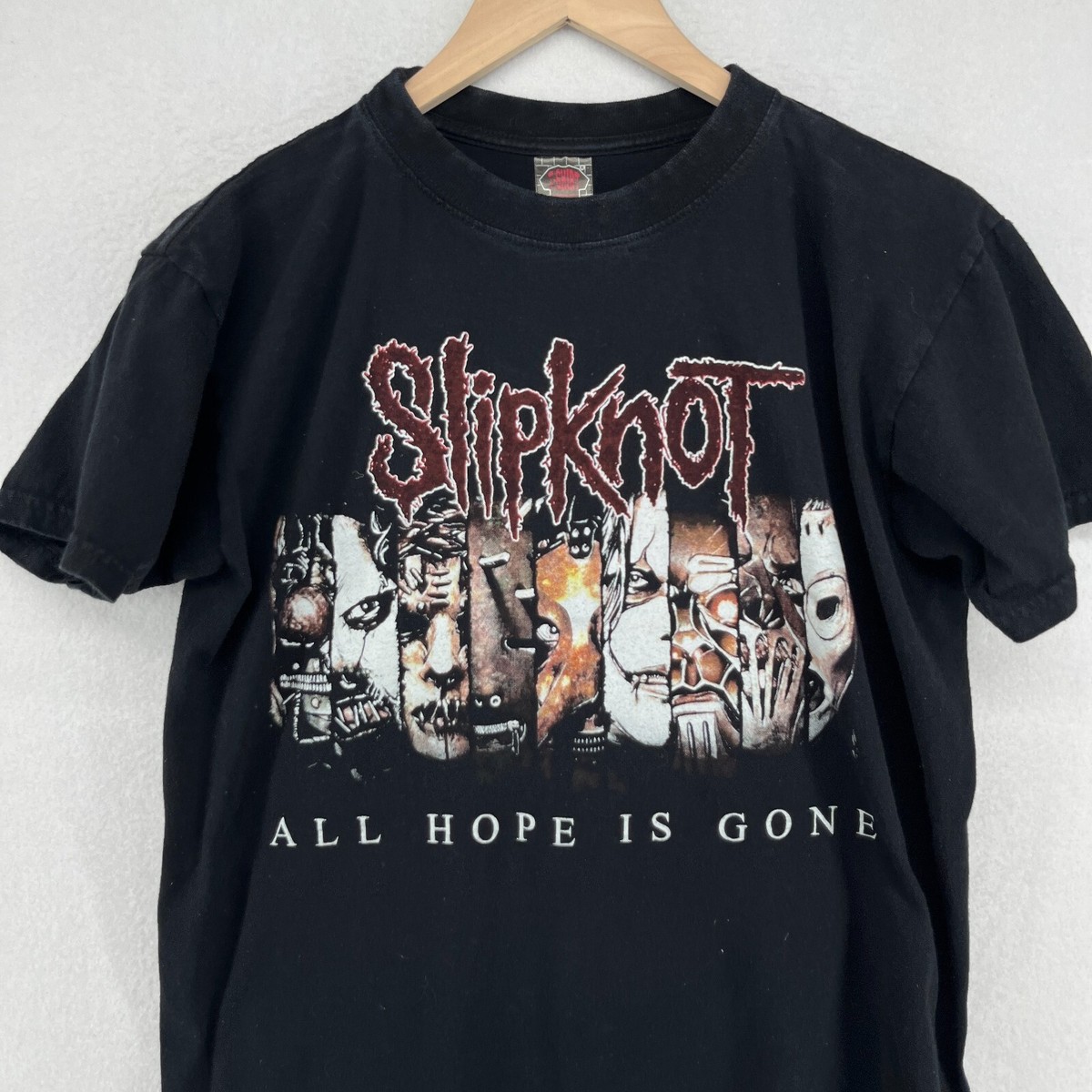SLIPKNOT Shirt Mens M ALL HOPE IS GONE Album Heavy Metal Band