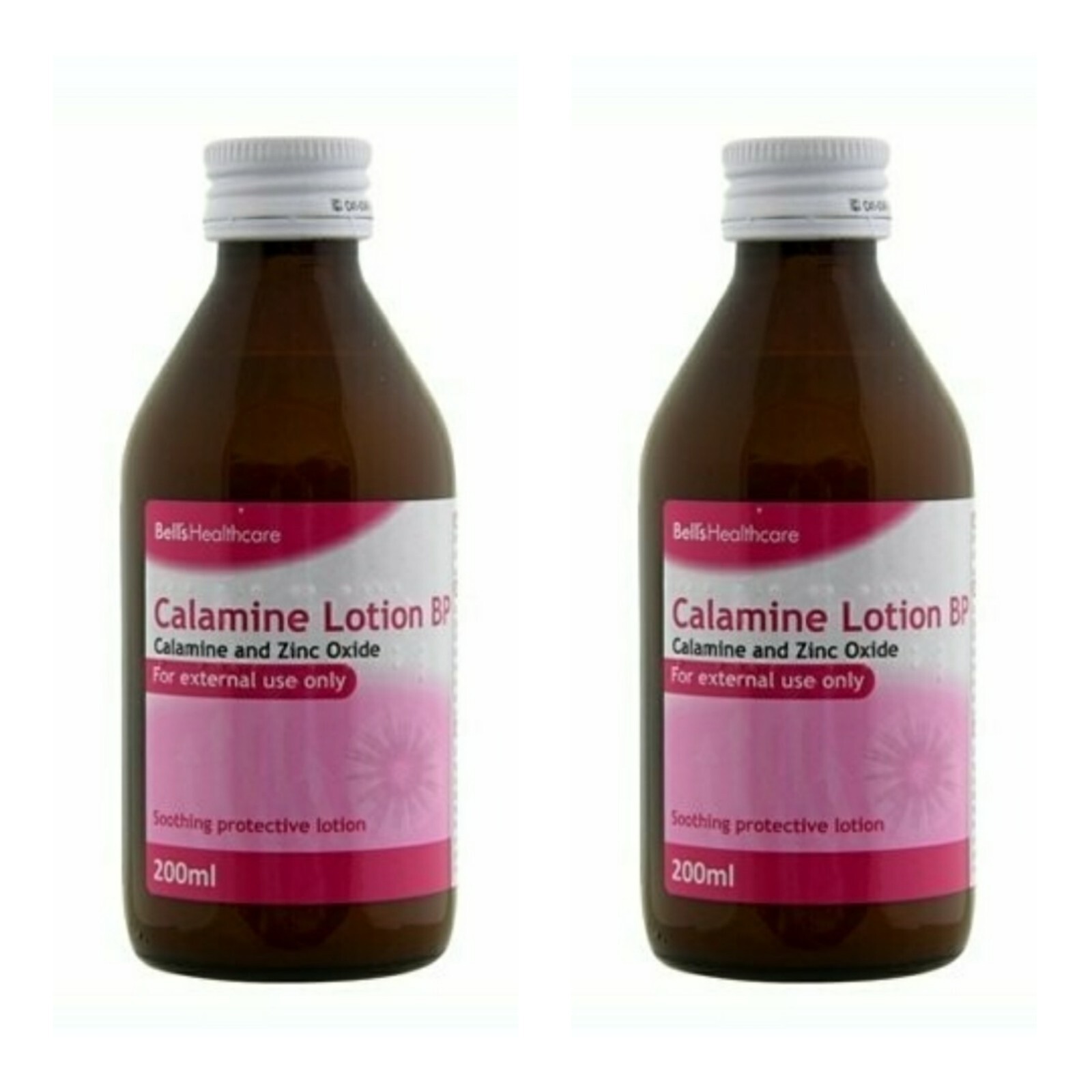 BELL'S CALAMINE LOTION & Zinc Oxide x 2 Chicken Pox Itch Relief FAST