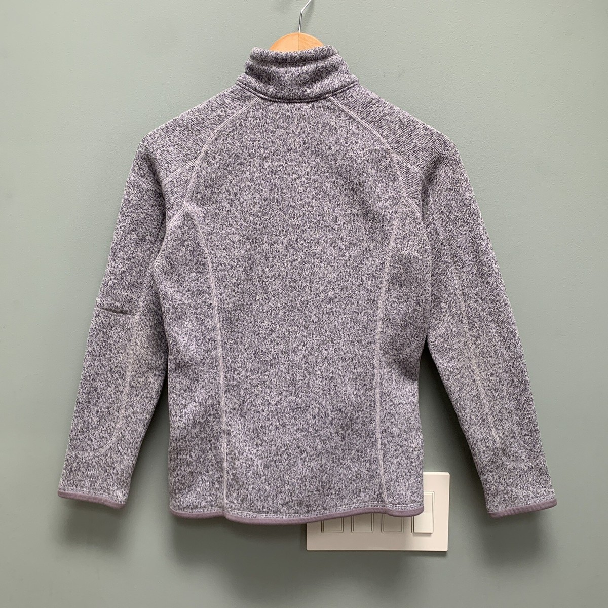 Patagonia Better Sweater Quarter-Zip Pullover Women's Purple XS | eBay