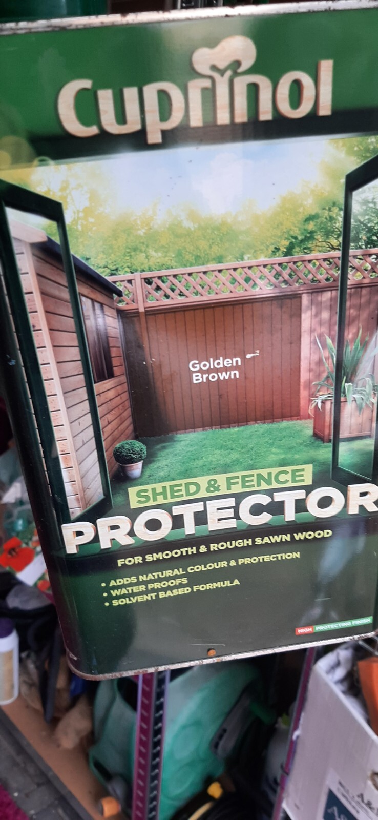 Cuprinol Shed and Fence Protector 5 Litre Gardening Outdoor Painting