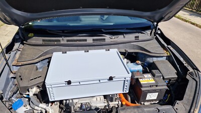 Frunk Hyundai Kona Kia Soul EV Motorraum Halterung Befestigung BOX grau stabil