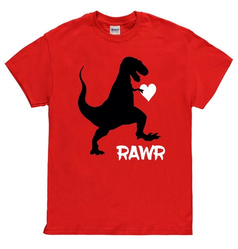 Dinosaur Valentine Shirt, Boys 