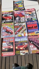 Wheels And Modern Motor magazines..ford vs Holden compare  road tests.