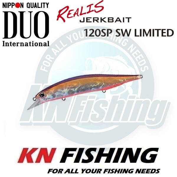 Leurre Duo Realis Jerkbait 120SP SW - Suspending - 120mm 18g - Coloris AHA0011