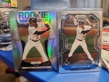 JAZZ CHISHOLM 2021 Panini Prizm ⚾️ RC (2) LOT Base #136 /Rookie Class Silver