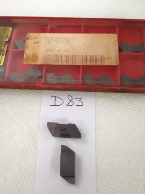 12 NEW SANDVIK TLF-3125R CARBIDE INSERTS. TOP NOTCH TOP LOK GRADE: S6 {D83}