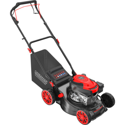 GERMANIA Benzin Rasenmäher BRM42 mit Antrieb Benzinmäher Mäher Radantrieb 41 cm