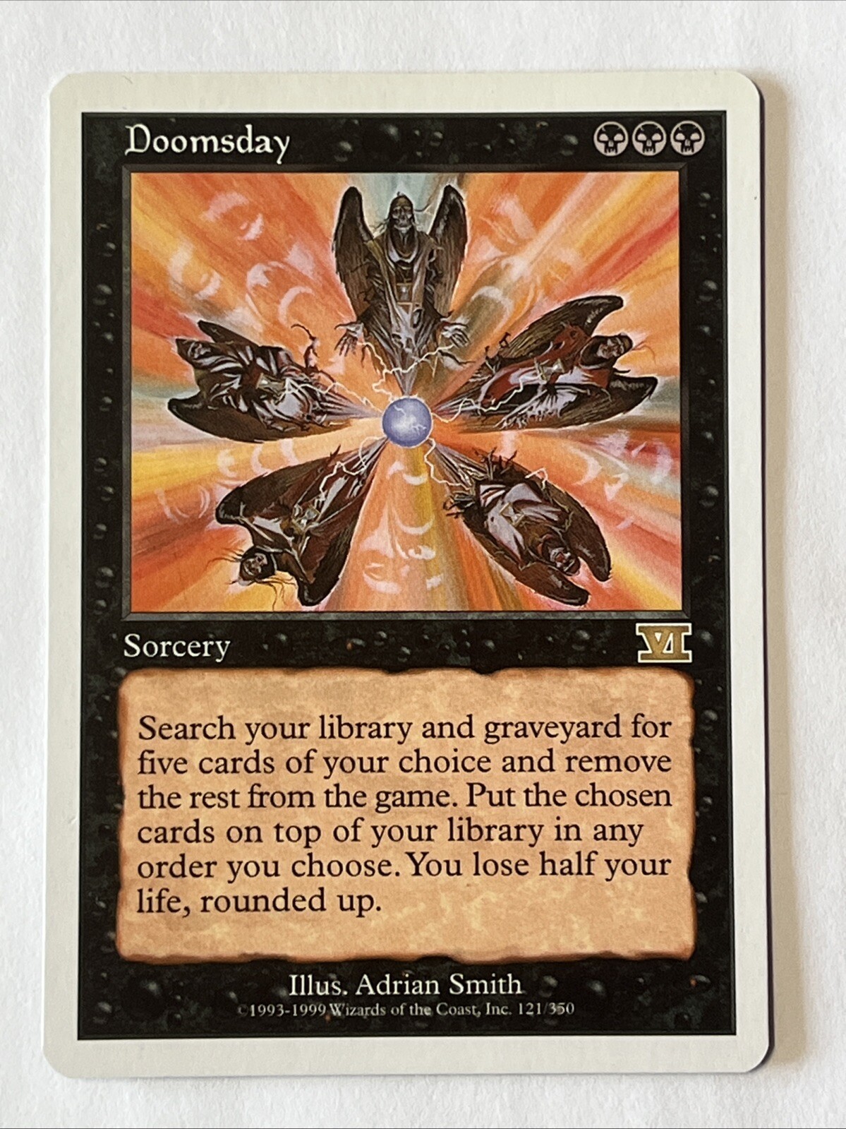 Doomsday - 6th Sixth Edition MtG Magic Gathering - LP