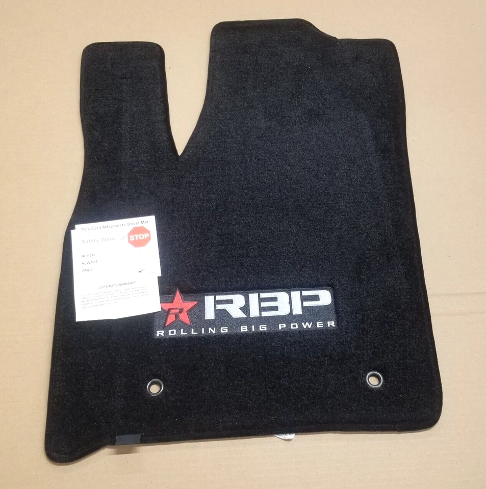 Alfombrillas para Jeep Grand Cherokee 2011-2012 4 piezas negras RBP Performance Foto 3 de 4