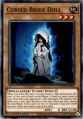 AGOV-DE026 Verfluchte Braut Puppe NM Mint 1. Auflage Yugioh