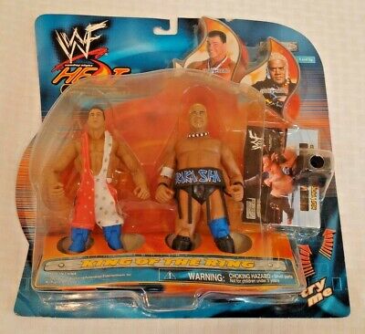 2001 WWF Jakks Tag 2 Pack Rikishi Angle King Ring Famous 2001 WWF Jakks Tag 2 Pack Rikishi Angle King Ring Famous