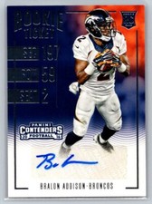 2016  Panini Contenders #109 Bralon Addison Rookie Ticket Auto RC BRONCOS