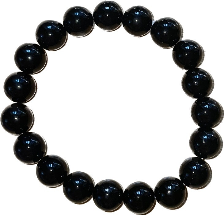 Bracelet Onyx pierre naturelle 6mm idéal pour yoga et méditation