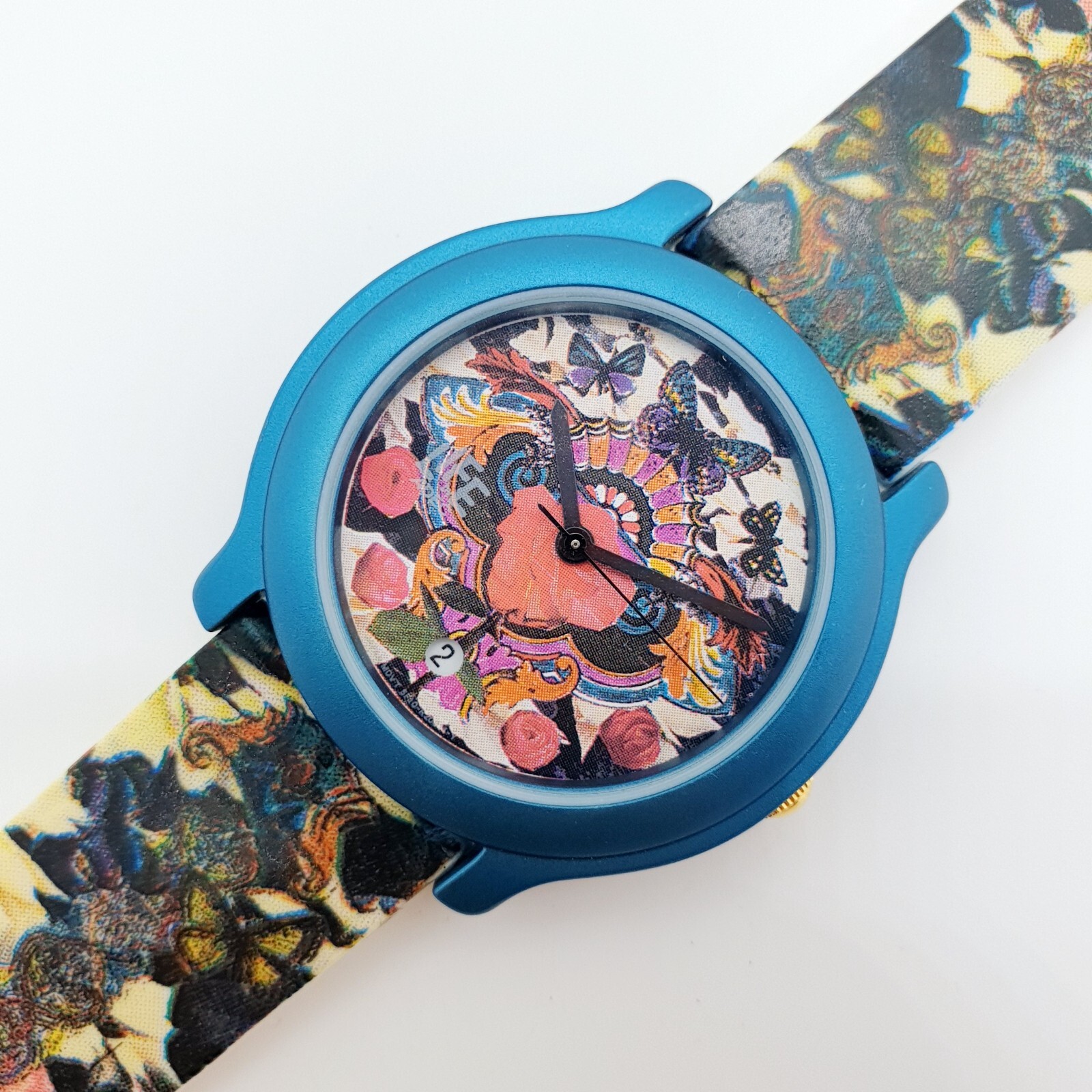 Psychedelic Hipster Adec by Citizen Quartz Watch with Date Window from ...