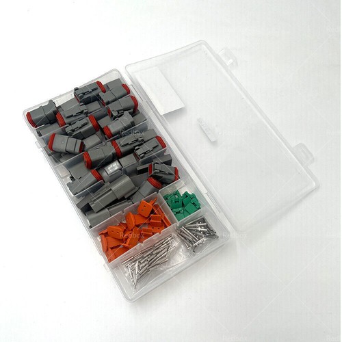 117PCS Deutsch Kit DT 2 Way Series Connector Plug Waterproof Auto Marine DT 2Pin - Picture 10 of 11