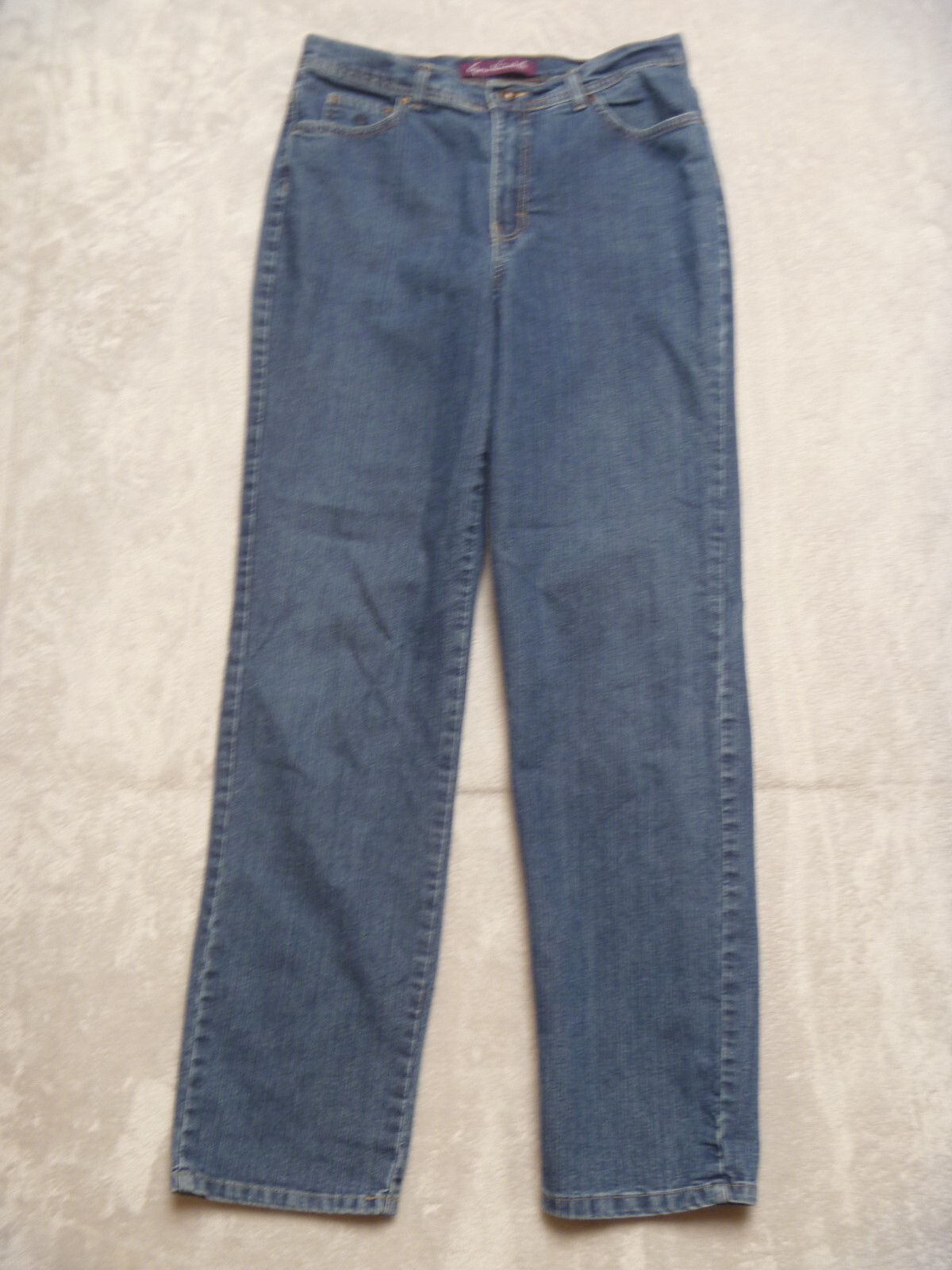 Women's Size 10 Long Blue Denim  Straight Leg