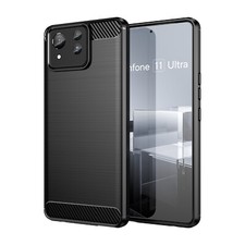 Asus Zenfone 11 Ultra Handy Hülle Case Schale TPU dünn schwarz Zenfone11