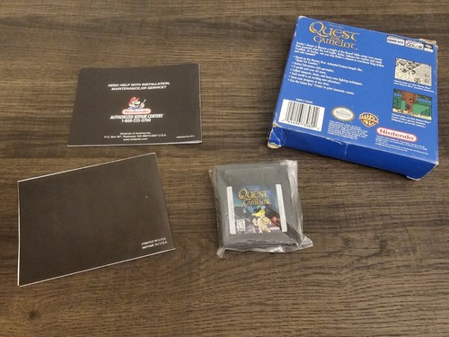 Quest for Camelot Nintendo Game Boy Color GBC Complete in Box CIB - Picture 2 of 9