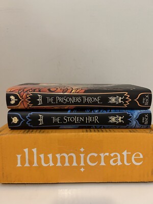 Illumicrate Holly Black Prisoner's Throne + The Stolen Heir Exclusive Editions 