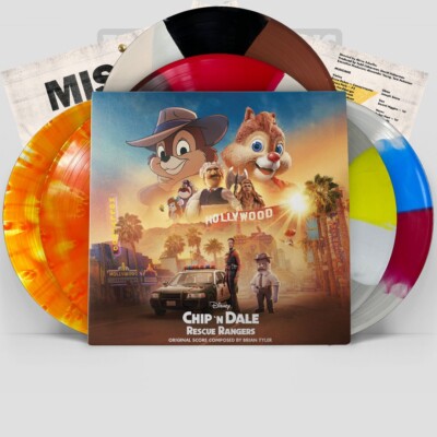 Chip N Dale Vinyl Record Lp w/ POST MALONE John Mulaney Andy Samberg Brian Tyler