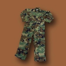 U.S Military Coveralls Mechanic Cold Weather Woodland Camouflage Medium