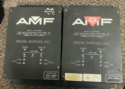 6 Original AMF Accuscore Bowlingmaschinen gut für 82-90xli &82-70 und mehr
