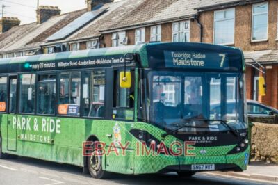 PHOTO  TONBRIDGE TO MAIDSTONE PARK & RIDE BUS NO 4127 REG SN67 WUT