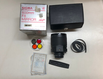 ★極上美品★ キヤノン ミラーレンズ 600mm f8 #1030 Sigma 600mm F8 Mirror For Canon 95/30.5 Filter Size for sale
