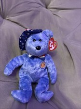 Ty Beanie Baby - FOUNDERS the Bear (8.5 Inch)(July 2005 BBOM) MINT with MINT TAG