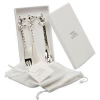 Baby Silver Plated Teddy Knife Fork Spoon Set Gift Christening Free Engraving Baby Silver Plated Teddy Knife Fork Spoon Set Gift Christening Free Engraving