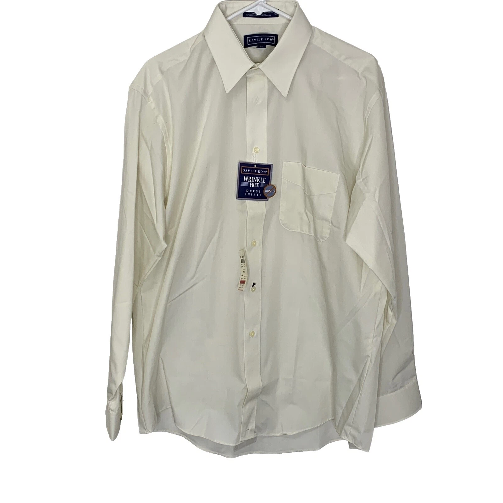 Savile Row Long Sleeve Dress Shirts for Men