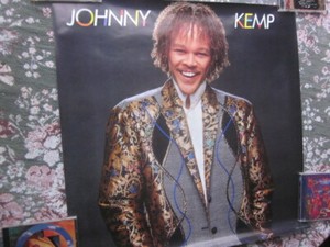Johnny Kemp 1986 Self-Titled Debut Promo Poster Just Another Lover Kashif