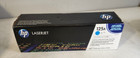 HP CB541A 125A Cyjan Toner Kaseta Oryginalny Nowy Open Box Darmowa wysyłka
