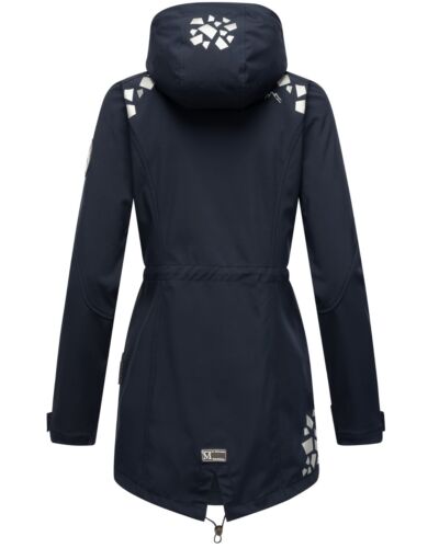 Marikoo Damen Softshell Outdoor Jacke Übergangs Funktions Regen Mantel Ulissaa - Bild 43 von 74