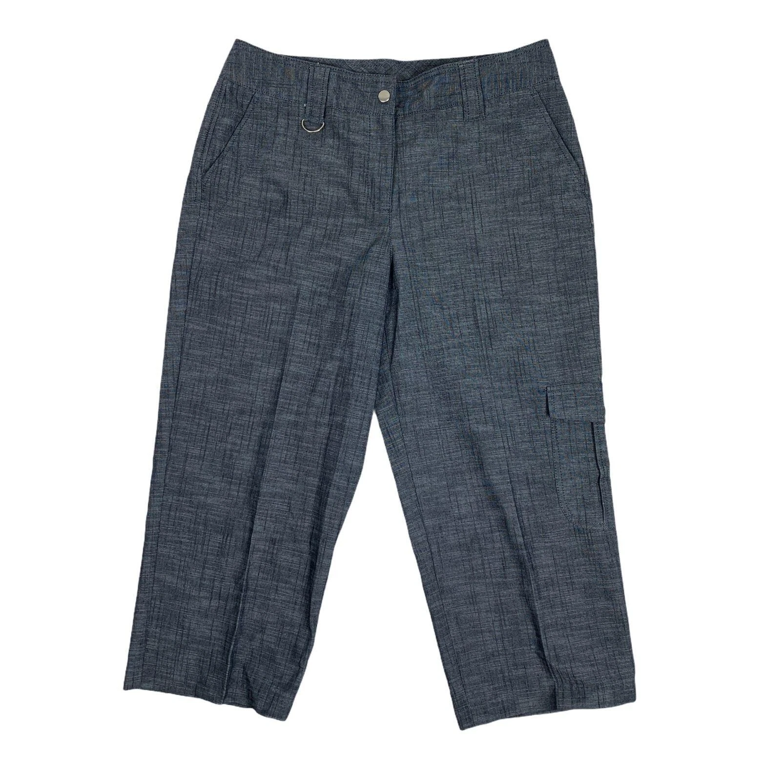 New Directions 8 Capri Pants NWT Blue Stretch Navy $44 Washable Career
Opens in a new window or tab