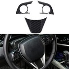 Steering Wheel Buttons Cover Accessories For Toyota Avalon 2019-2022 Carbon